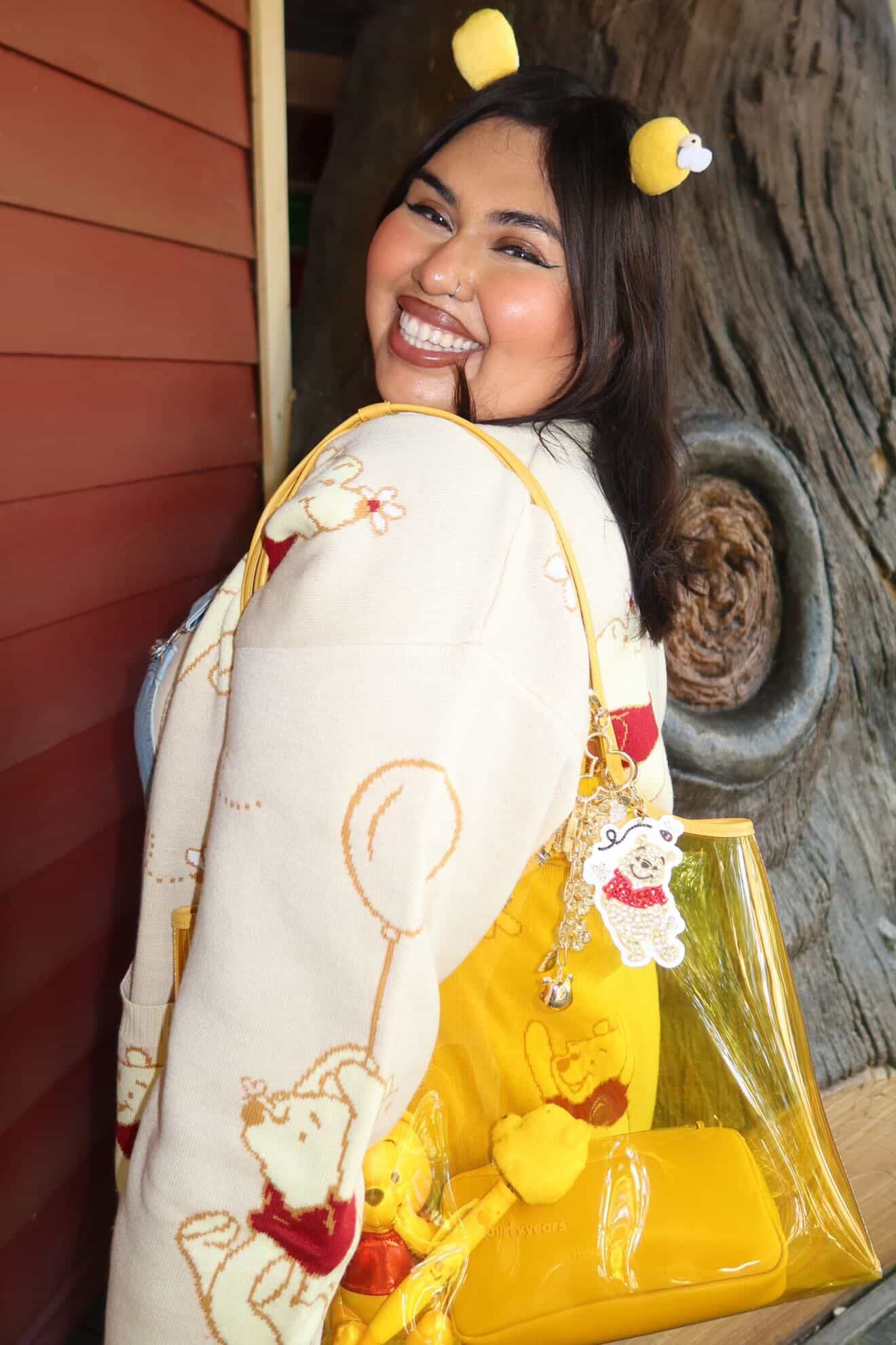 Honey Pooh Bear Lightweight Cardigan