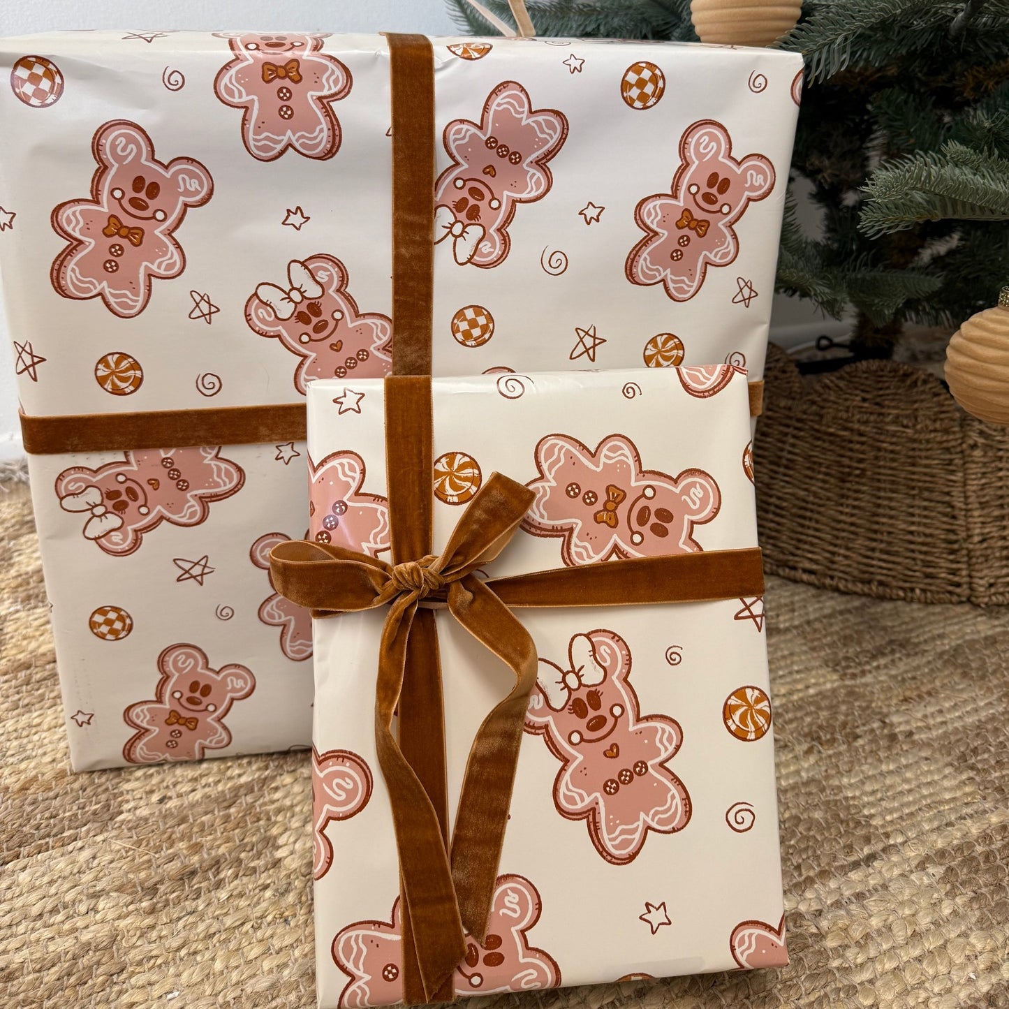 Gingerbread Wrapping Paper *Ready to Ship