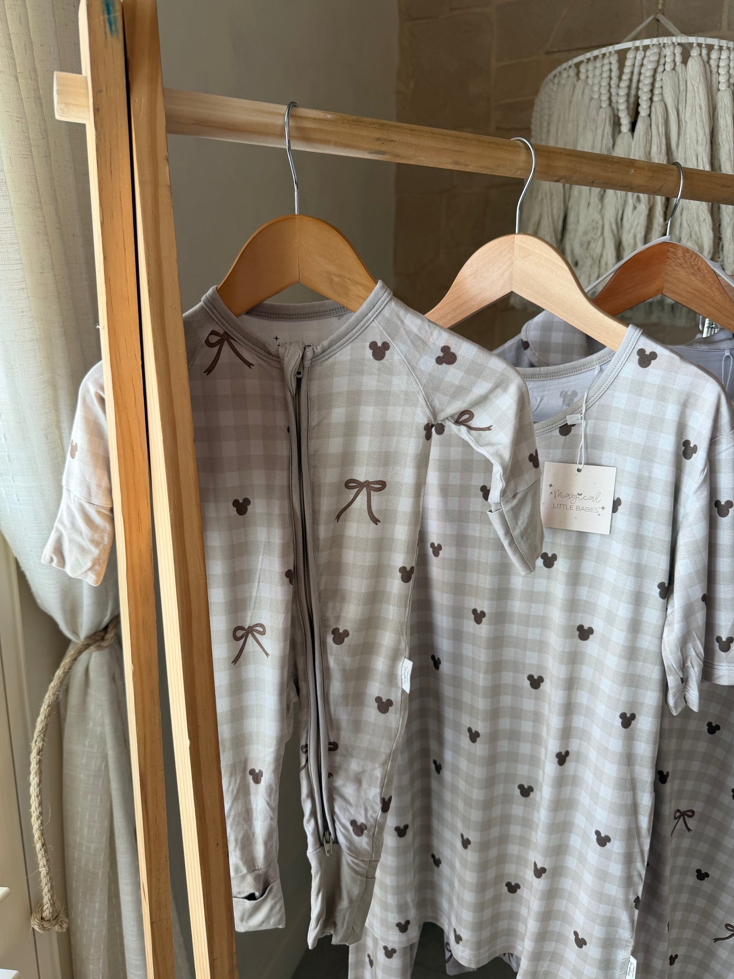 Gingham Bamboo