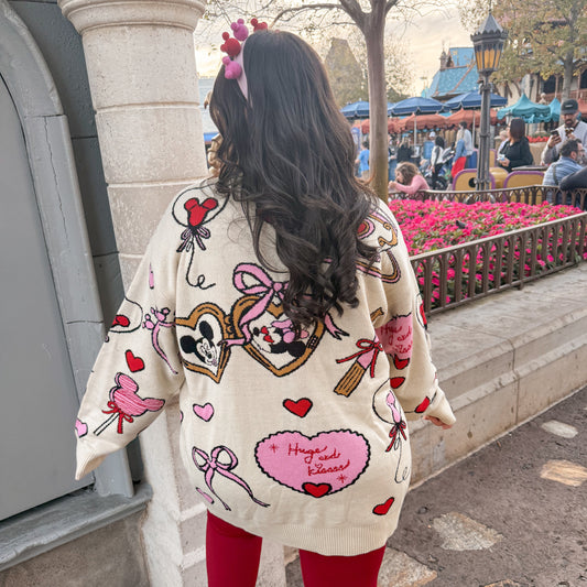 Valentines Sweetheart Lightweight Cardigan