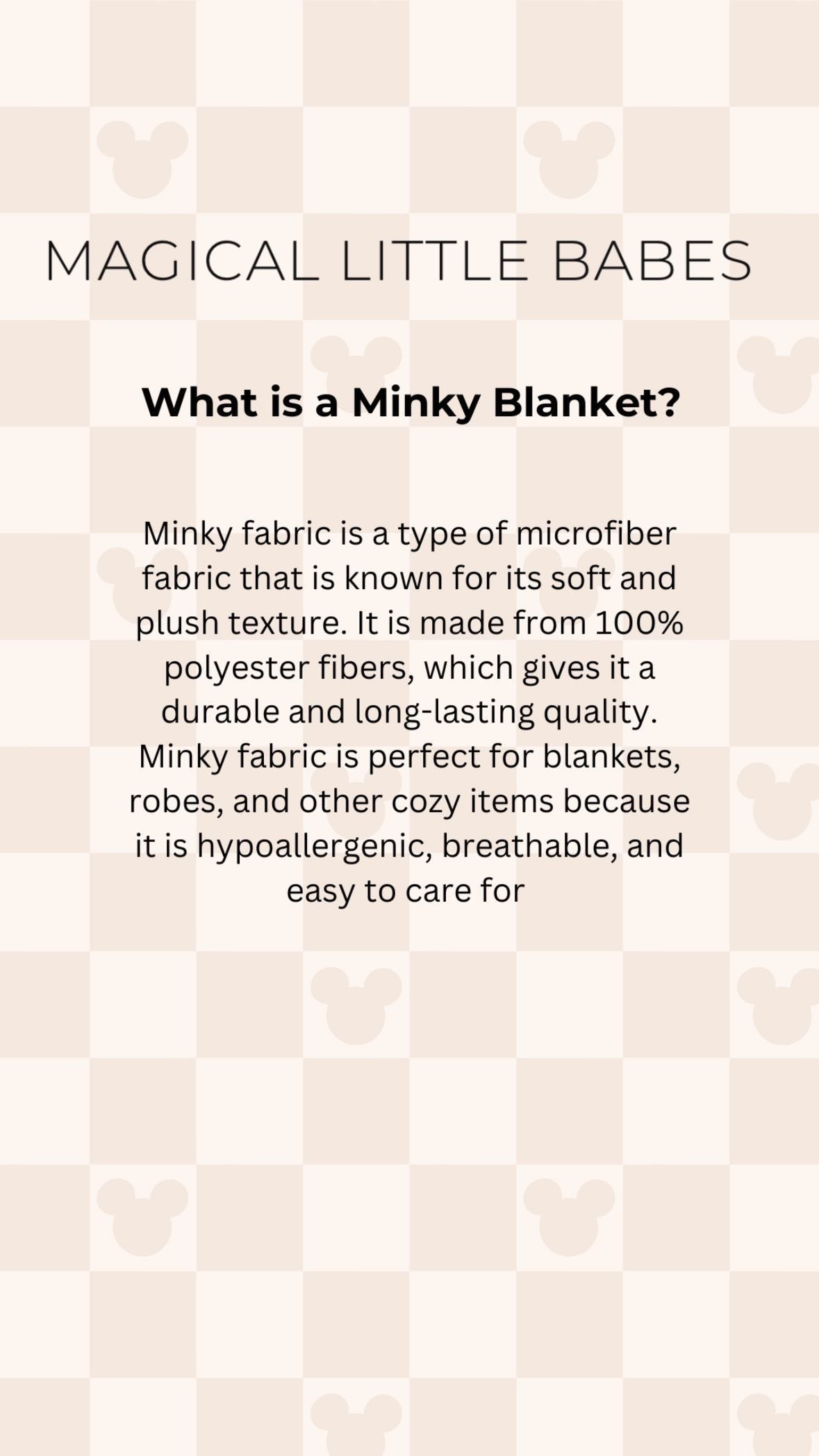 Encanto Minky Blanket *READY TO SHIP