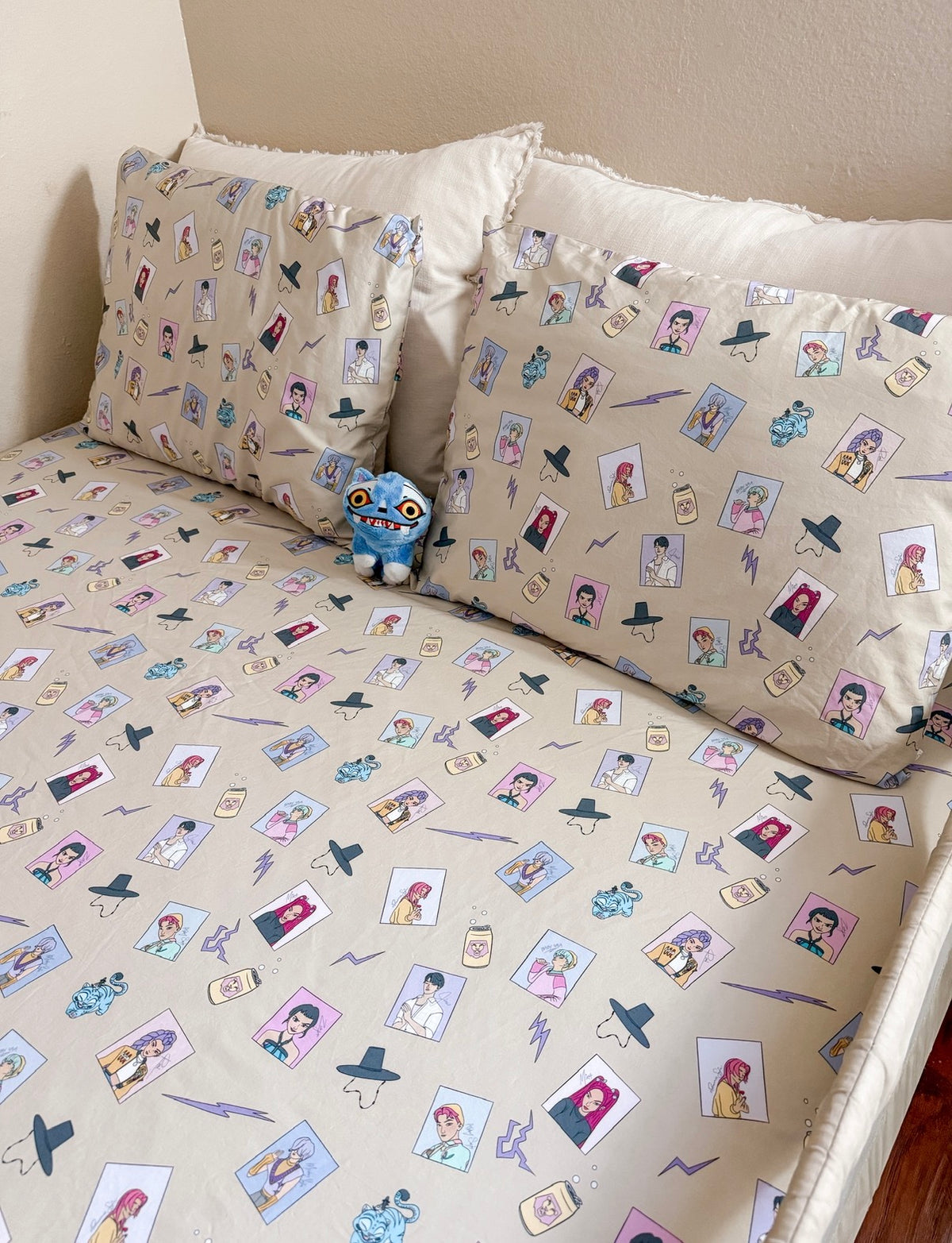 K-POP  Bamboo Fitted Sheet