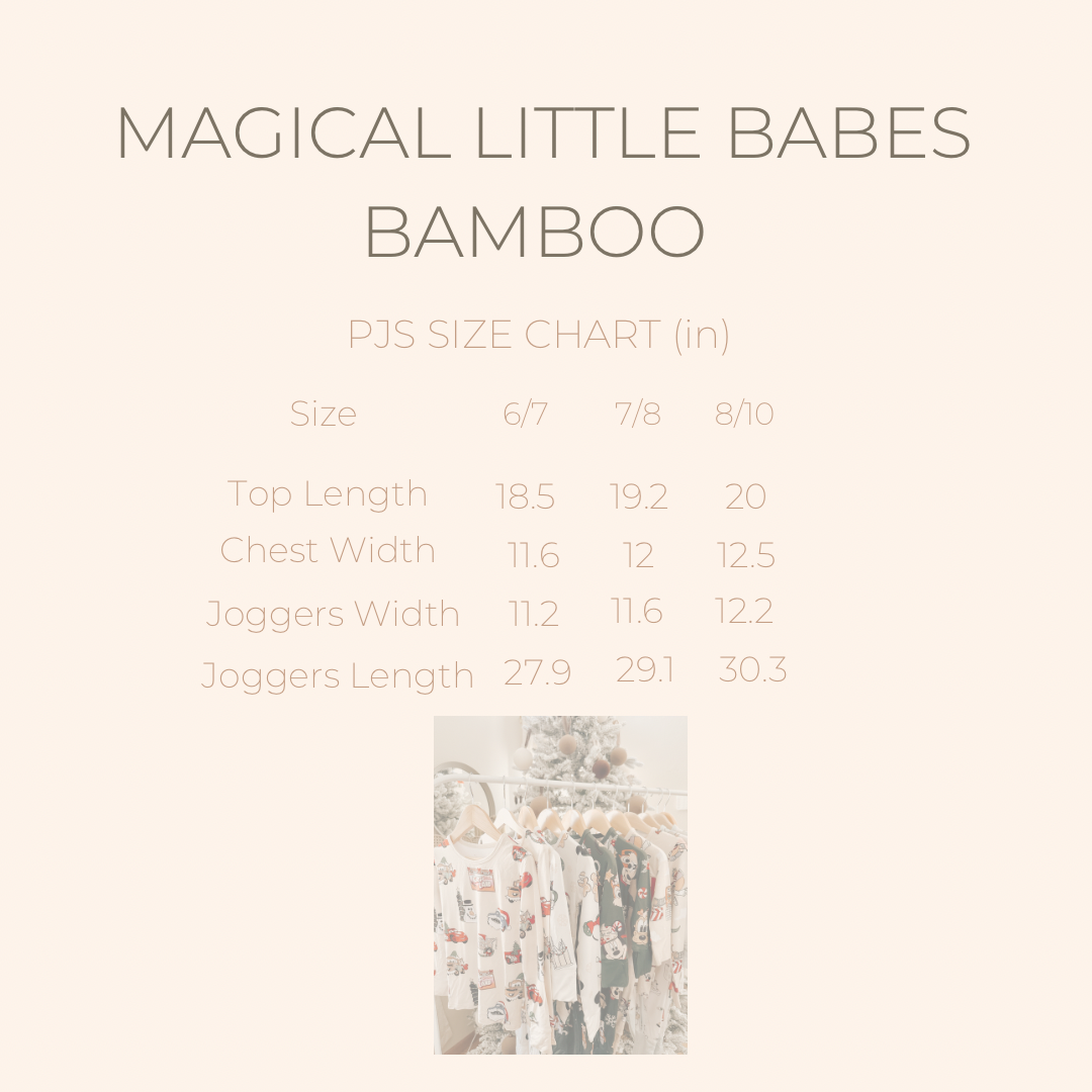 Muted Lights Bamboo PJs *READY TO SHIP