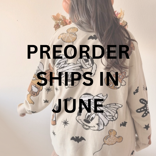 PREORDER SHIPPING IN JUNE Spooky Magic Lightweight Cardigan