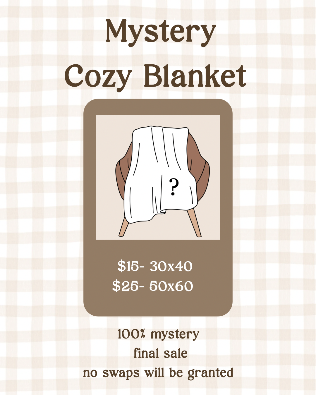 Mystery Cozy Blanket