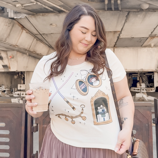 Galaxy Girly WOMENS Tank/ Baby Doll Tee*READY TO SHIP