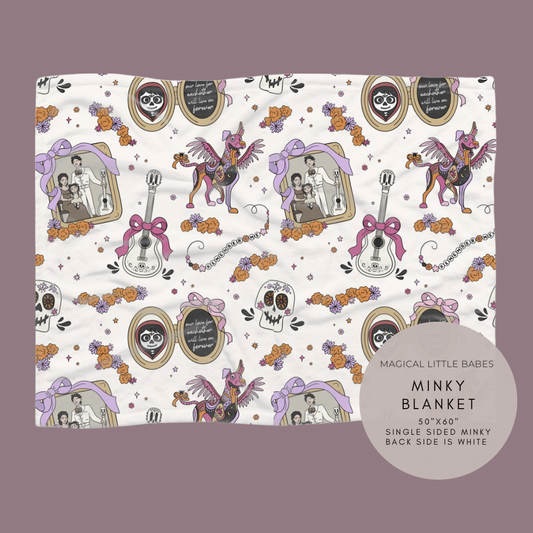 Remember Me Coco Minky Blanket *READY TO SHIP