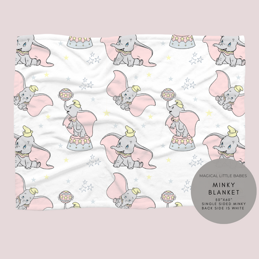 D U M B O Minky Blanket *READY TO SHIP