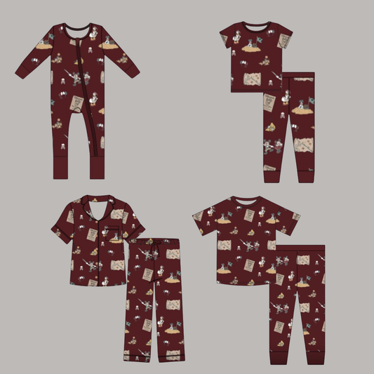 Pirates Bamboo Family Matching