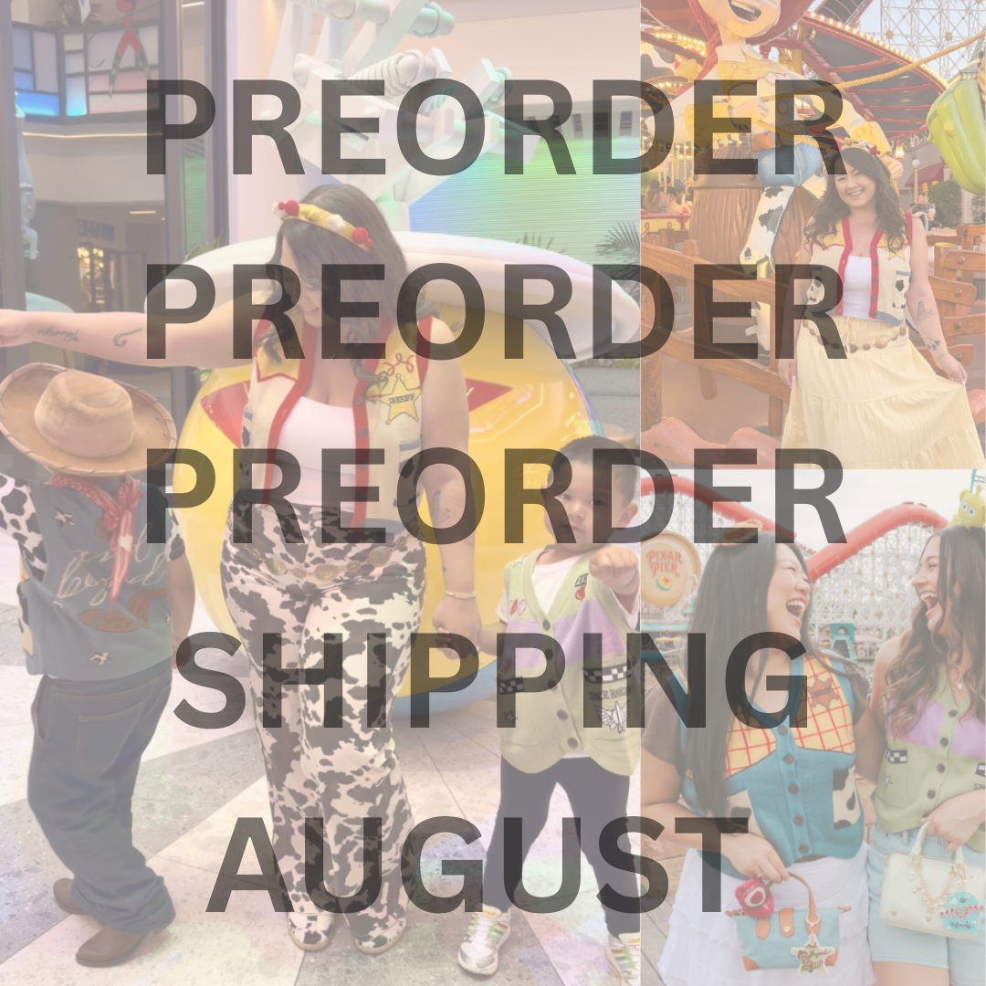 Toy Story Vests PREORDER SHIPS IN AUGUST