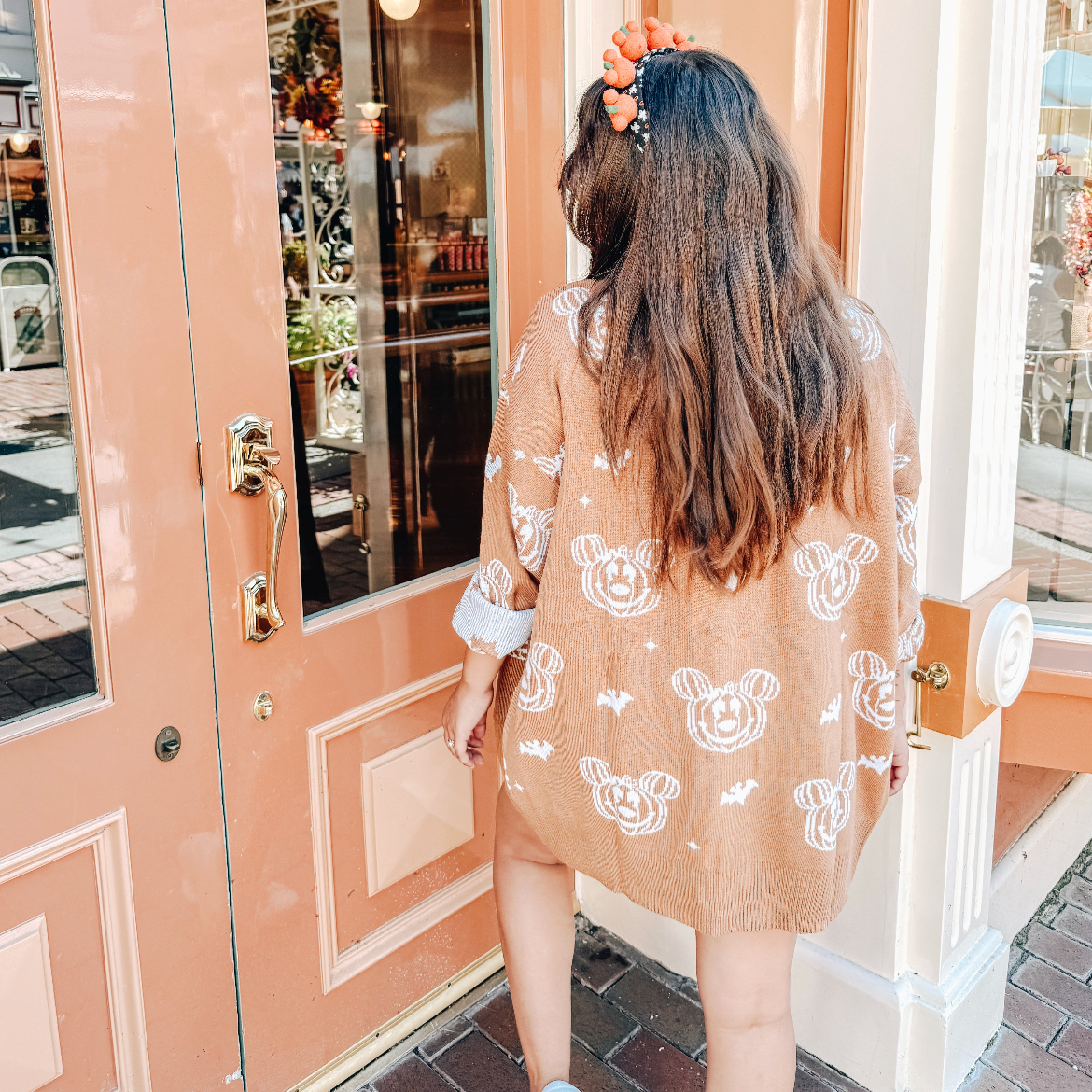 Lightweight Pumpkin Cardigan *READY TO SHIP