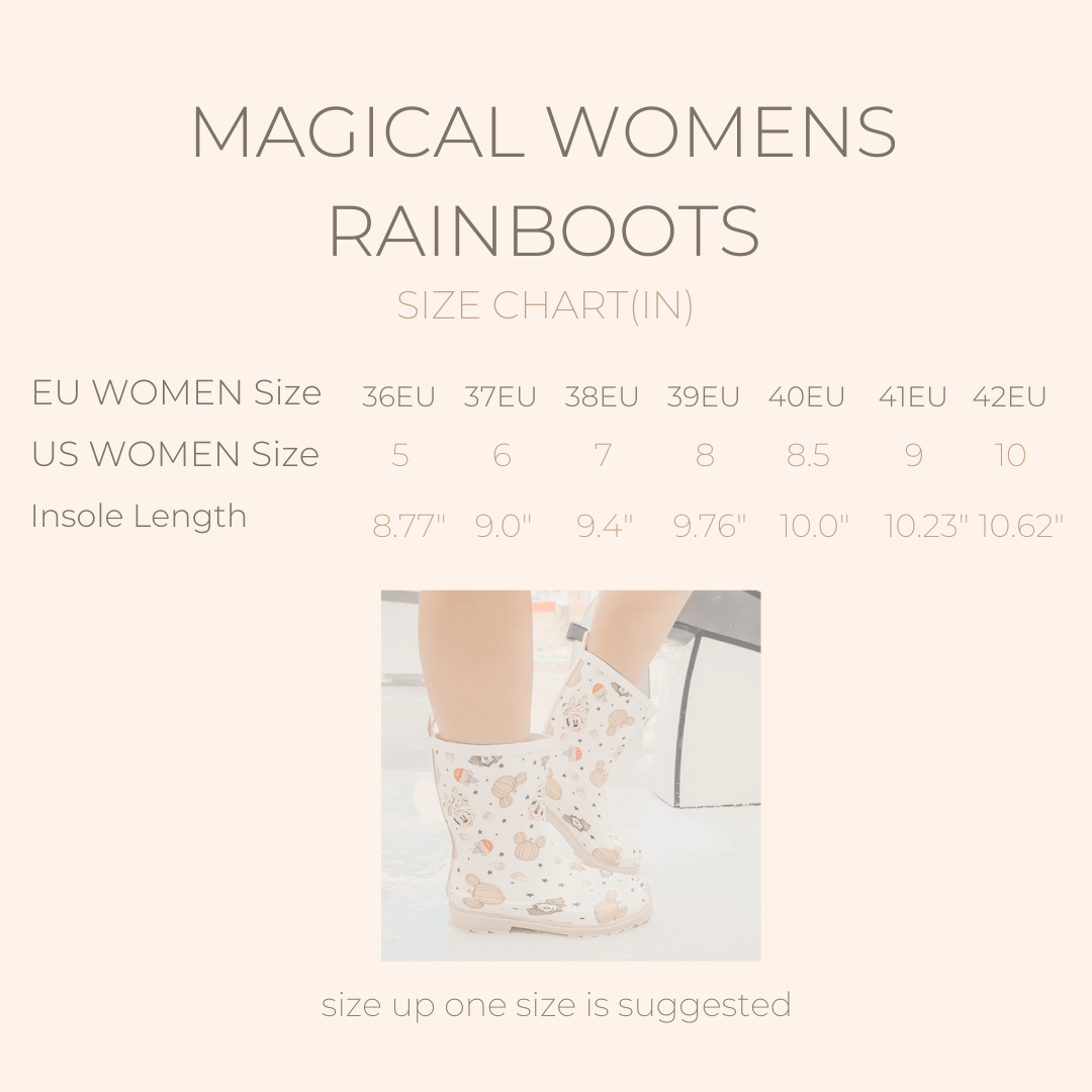 Magical Rainboots *READY TO SHIP