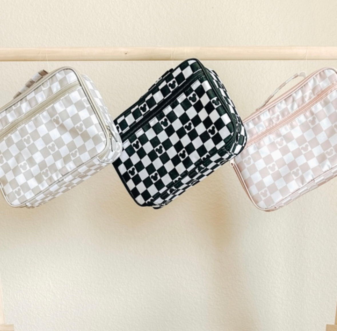 Magical Checkered Backpack/Lunch Bag * READY TO SHIP