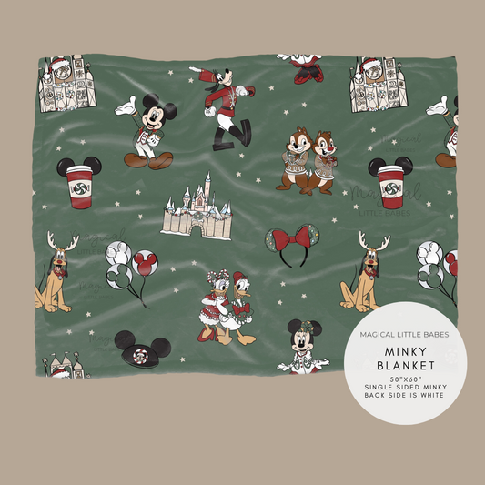 Holiday Magic Minky Blanket