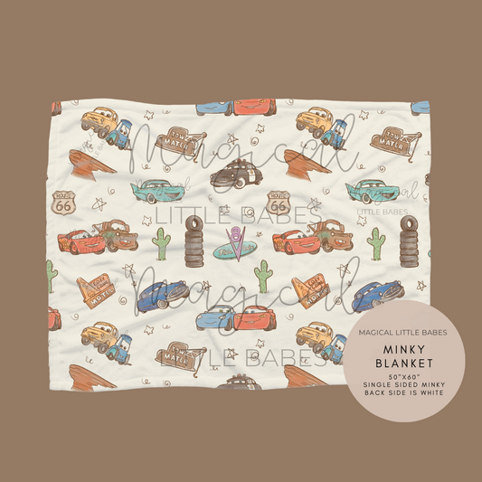 Route 66 Blanket *READY TO SHIP*