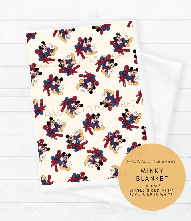 Spidey Duo Minky Blanket