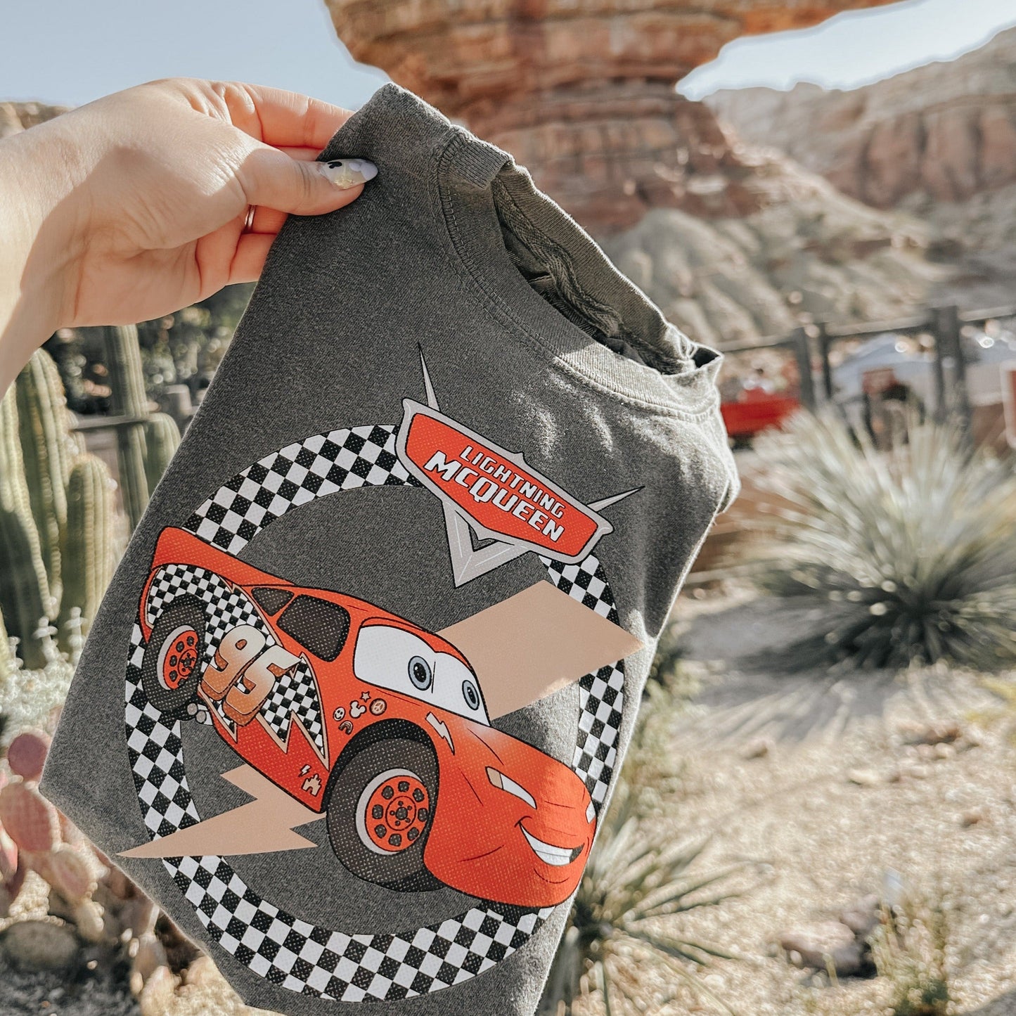 RED RACER CAR TEE *READY TO SHIP